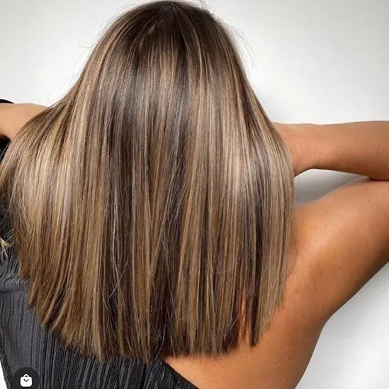 Hair treatment Keratine short hair