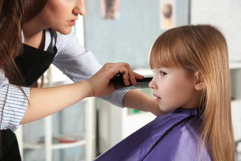 Kids hair cut