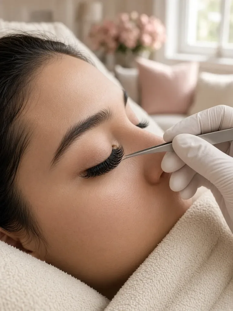Eyelash Extensions at Home in Dubai, Sharjah & Ajman — Classic, Volume & Lash Lamination