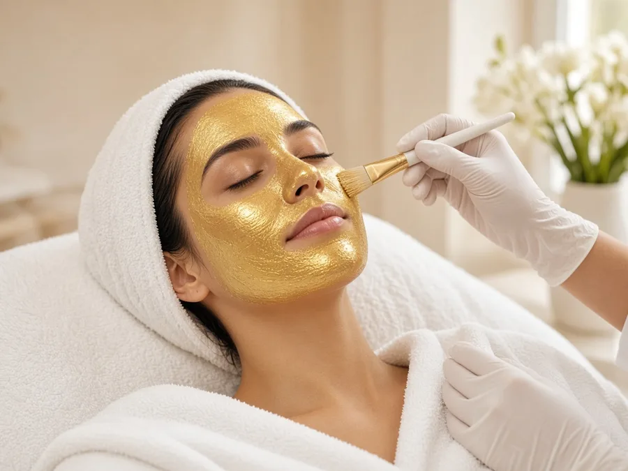 Gold soin facial